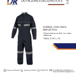 Overol con Cinta Reflectiva
