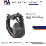 Respirador Cara Completa